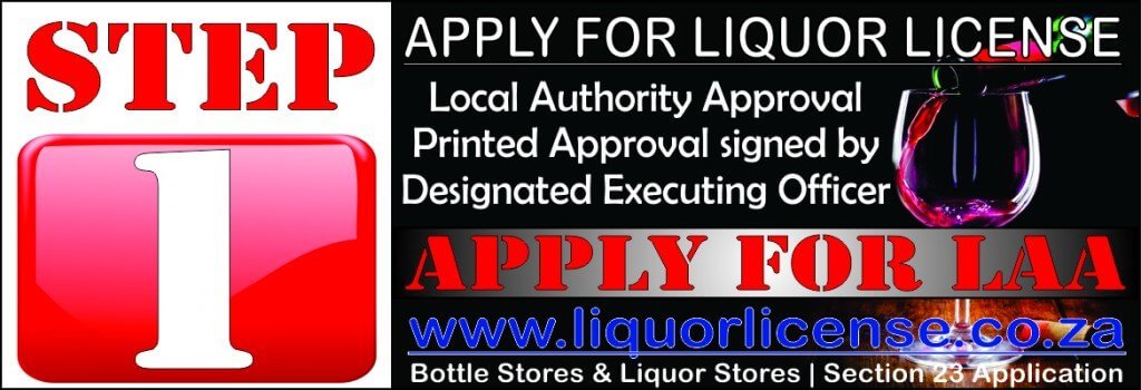 Step 1 - Apply for Liquor License